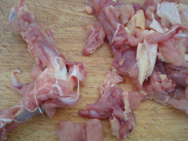 茄汁鸡腿肉步骤2