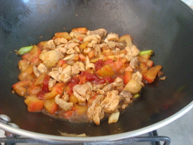 茄汁鸡腿肉步骤8