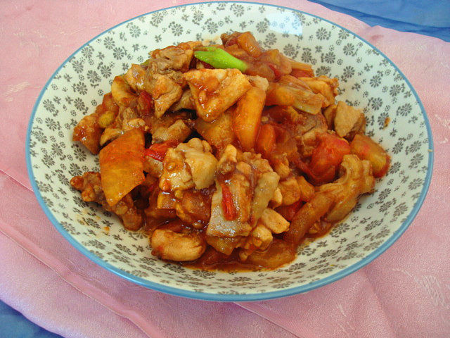 茄汁鸡腿肉步骤10