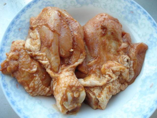 咖喱烤鸡腿步骤4