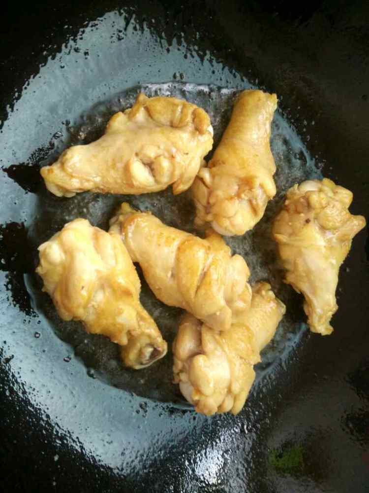 葱香鸡腿步骤3