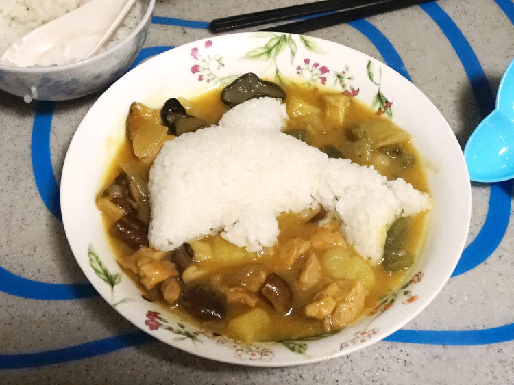 咖喱海豚餐盘步骤14