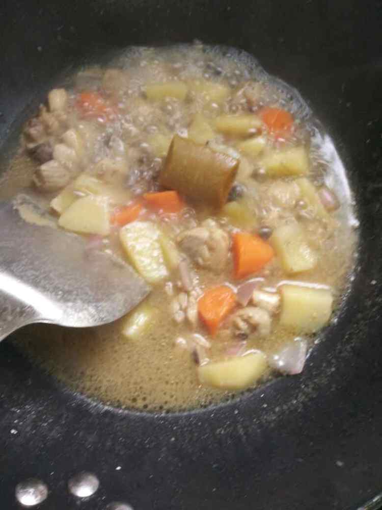 咖喱鸡腿饭~儿童版步骤6