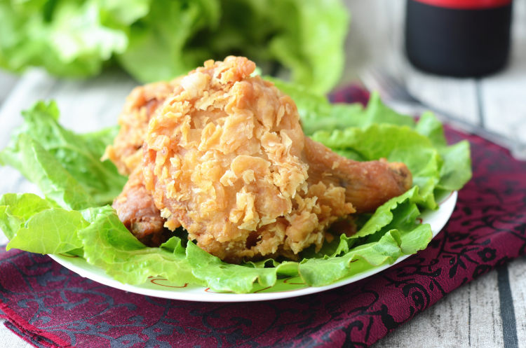 酥炸鸡腿步骤8