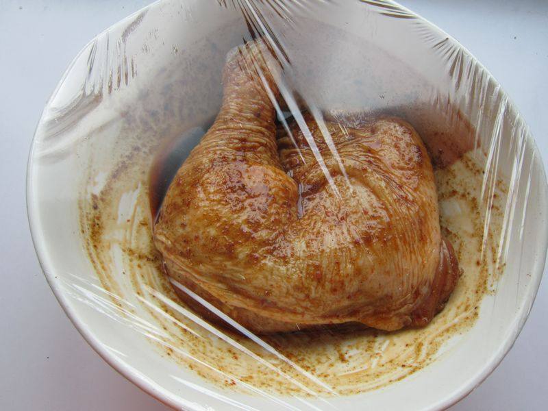 微波炉烤鸡腿步骤9
