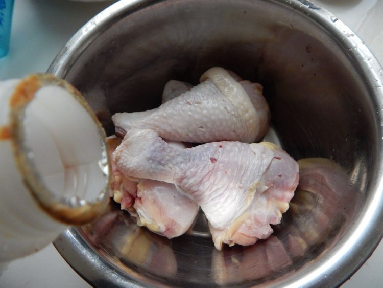 葱油鸡腿#新鲜从这里步骤3