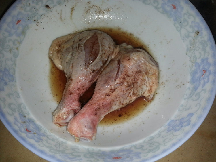 炸鸡腿步骤1