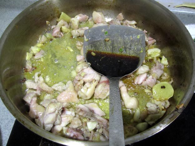 小炒鸡腿肉#多效护理步骤7