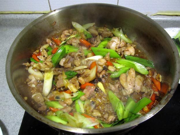 小炒鸡腿肉#多效护理步骤11
