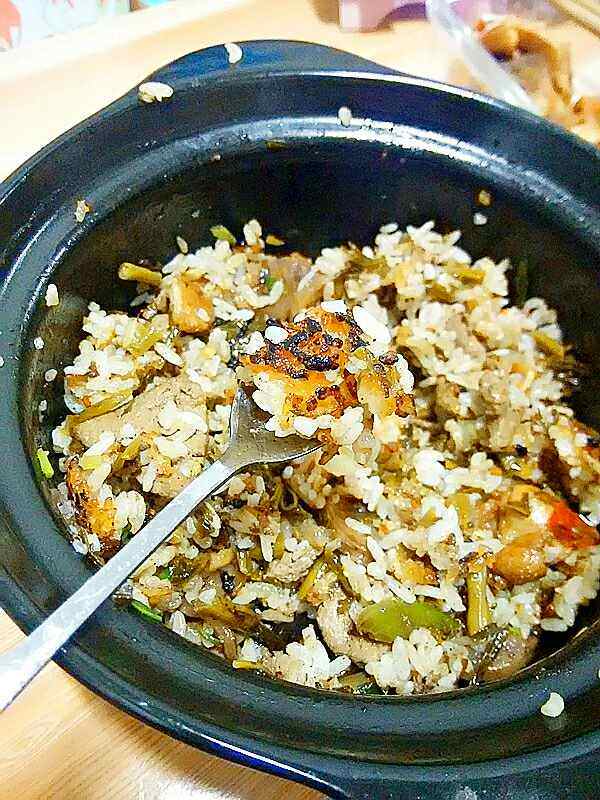 鸡腿香菇煲仔饭步骤8