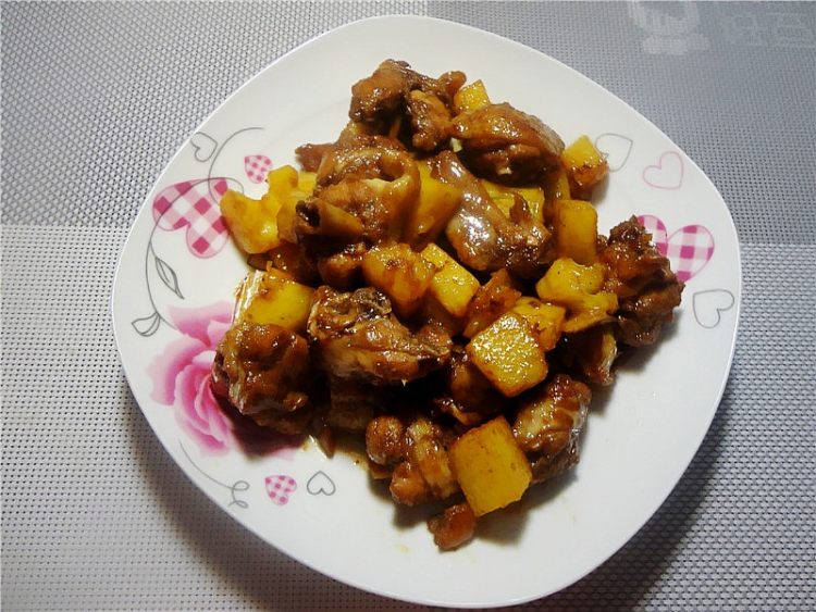 菠萝鸡腿步骤7