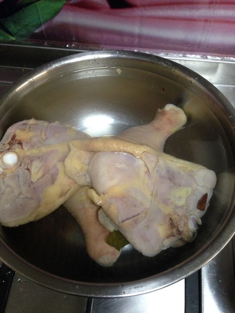 豉油白切鸡步骤5