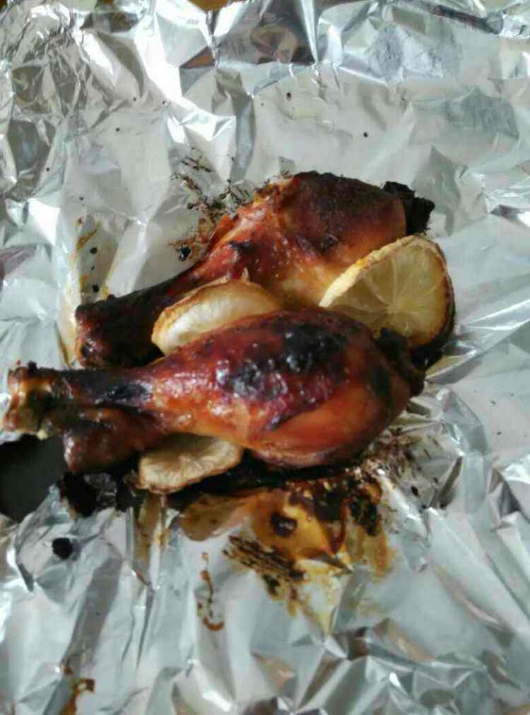 柠檬烤鸡腿步骤5