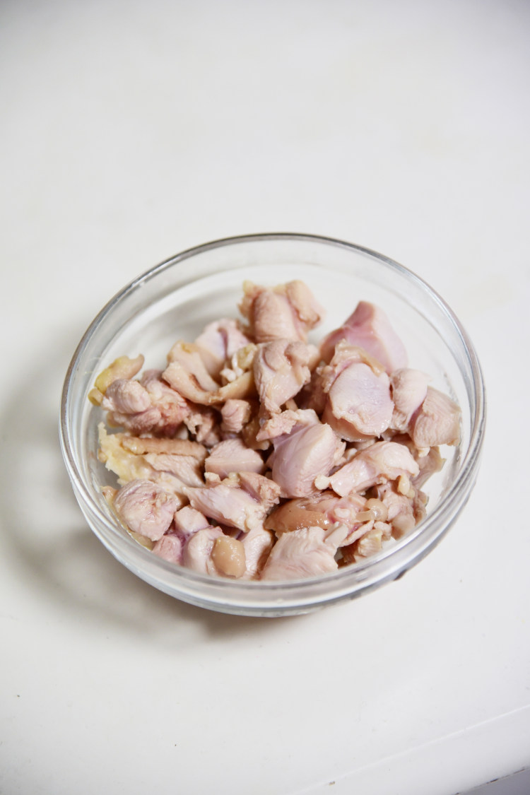 鸡肉蘑菇饭步骤3