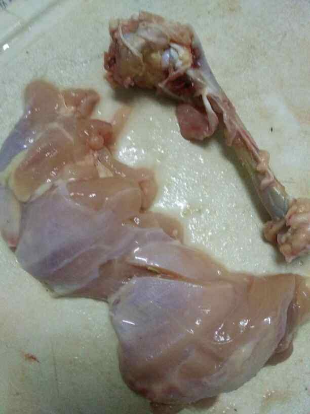 彩椒鸡肉串步骤2