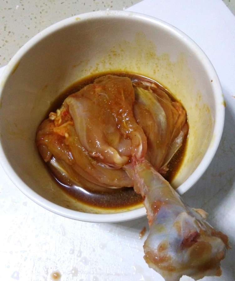 海贼王漫画路飞棒骨肉步骤3