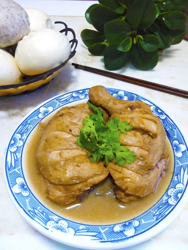 蘑菇炖鸡腿步骤7