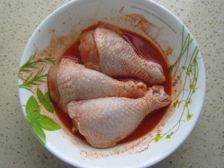胡萝卜土豆烤鸡腿步骤3