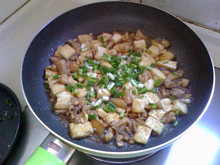 小炒豆腐步骤7