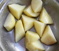 红酒香草烤鸡腿双薯步骤7