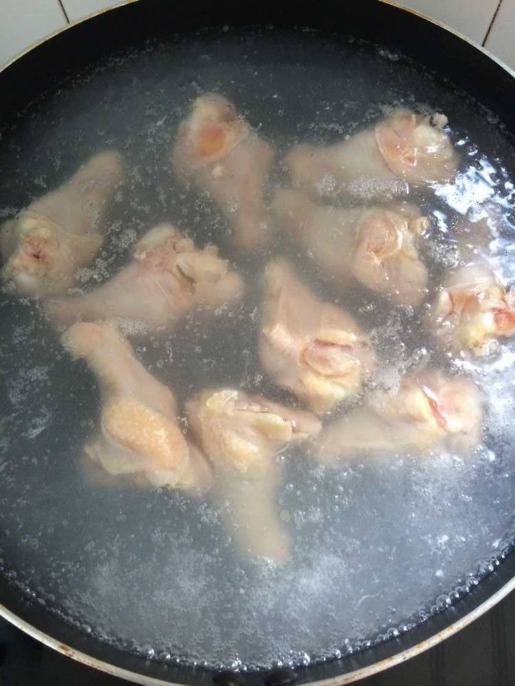 可乐鸡腿步骤2