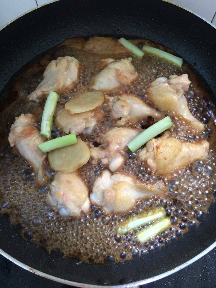 可乐鸡腿步骤5