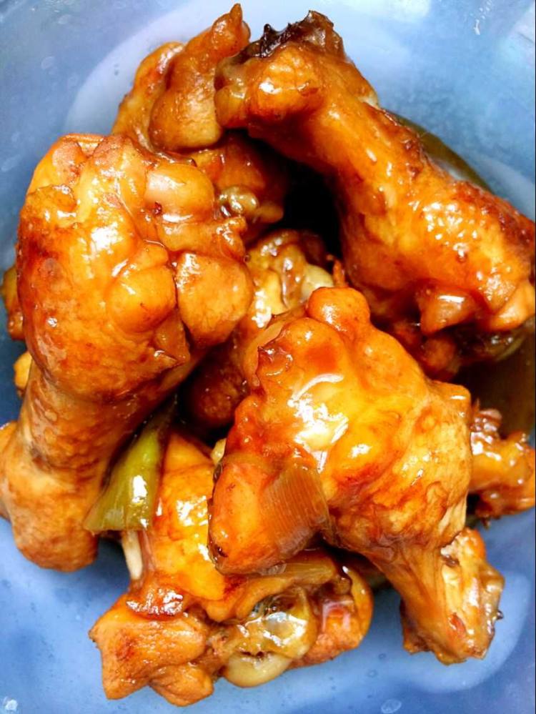可乐鸡腿步骤7