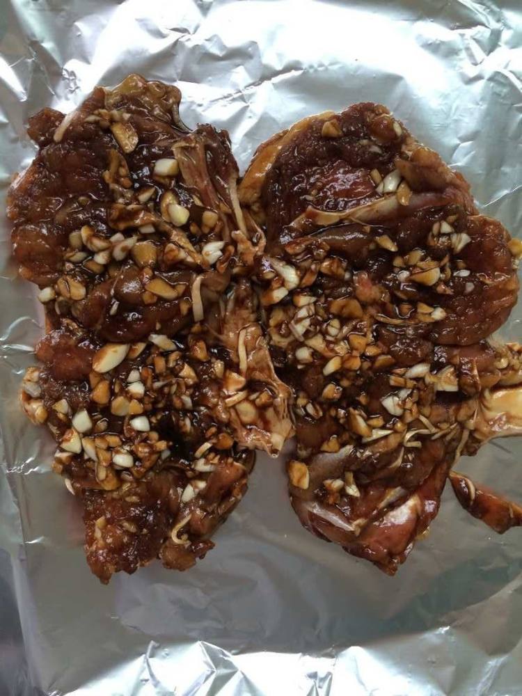 蒜香烤鸡腿步骤6