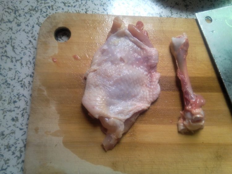 胡萝卜鸡腿拼饭步骤2