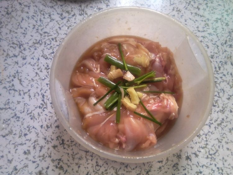 胡萝卜鸡腿拼饭步骤4