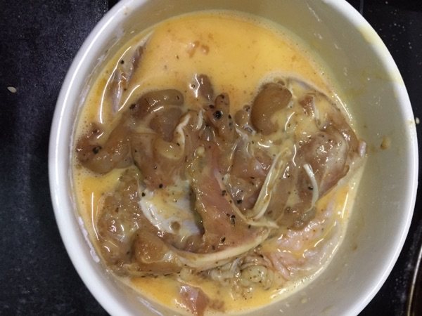 鸡腿汉堡包步骤4