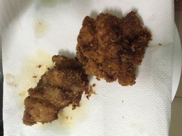 鸡腿汉堡包步骤6