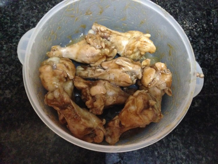 酥皮炸鸡腿步骤5