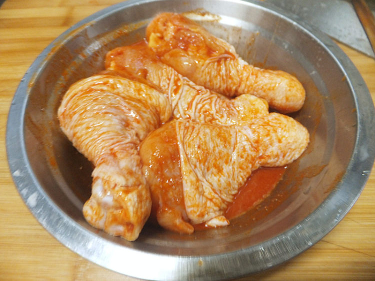 奥尔良鸡腿步骤5