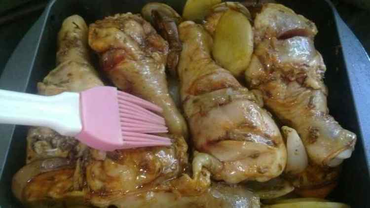 [手工美食]孜然杂蔬烤步骤6