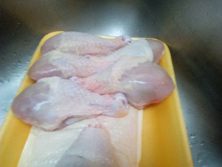黑胡椒鸡腿锤步骤1