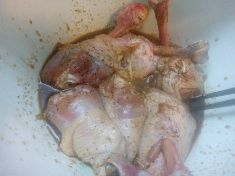 黑胡椒鸡腿锤步骤6