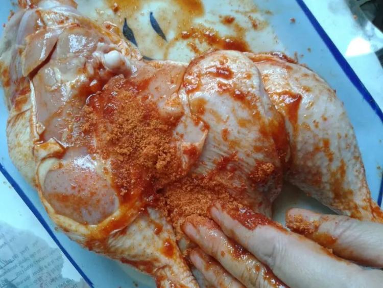 孜然鸡腿步骤3