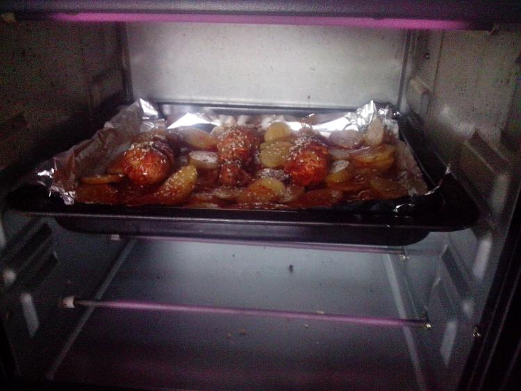 土豆烤鸡腿步骤15