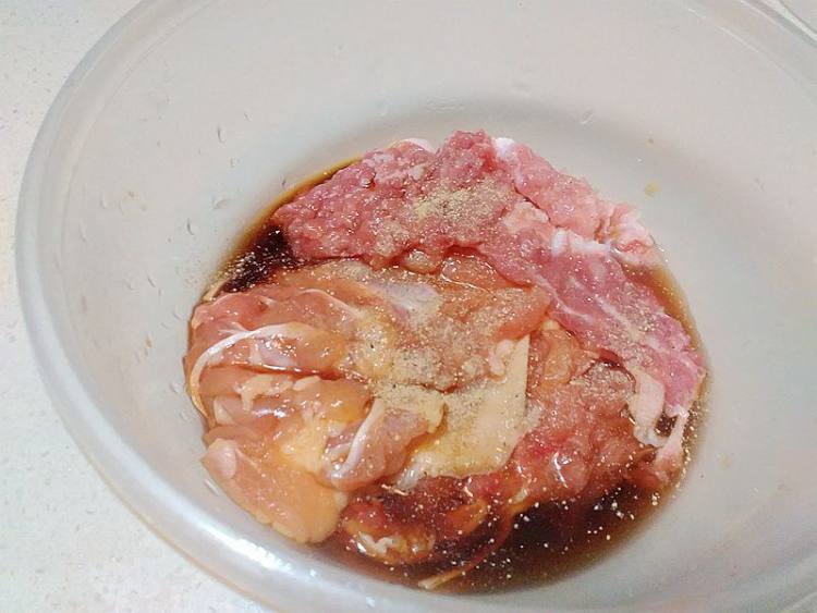 鸡肉芝士脆薄饼步骤3