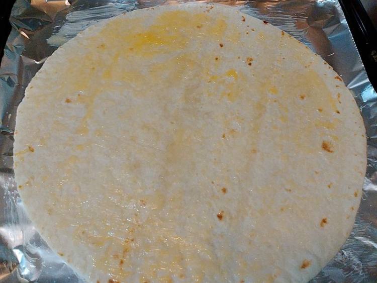 鸡肉芝士脆薄饼步骤5