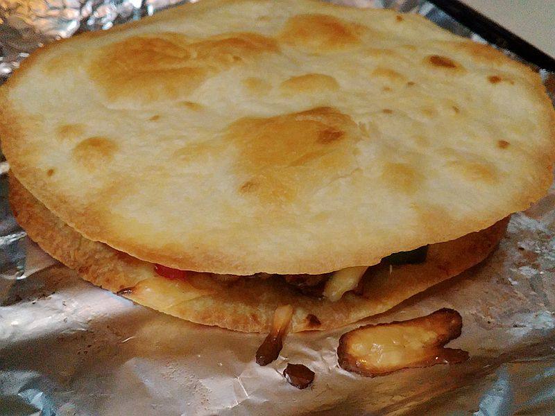 鸡肉芝士脆薄饼步骤10