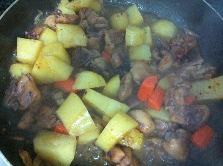 黑椒土豆烧鸡腿步骤11