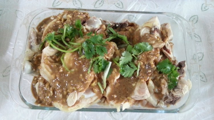 麻酱鸡步骤6