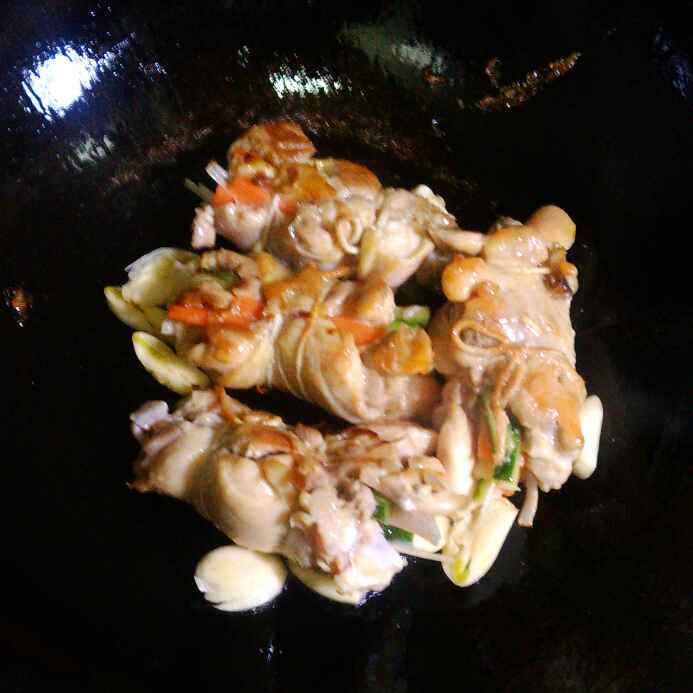 鸡腿彩卷步骤10