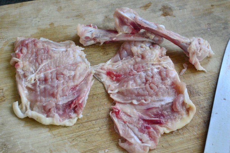 香草鸡肉卷步骤1