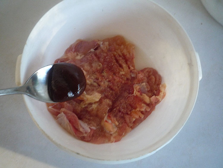 果香鸡排步骤4