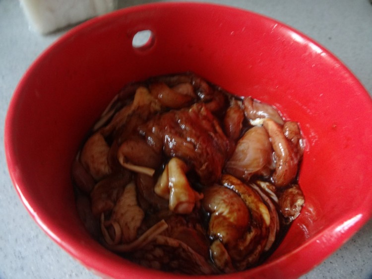 照烧鸡腿肉步骤3