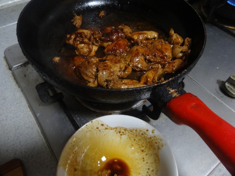 照烧鸡腿肉步骤8