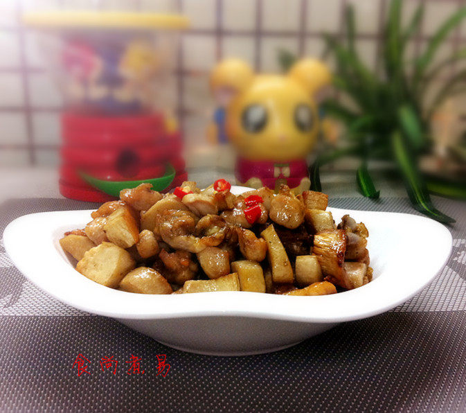 孜然烤杏鲍菇鸡腿肉步骤9
